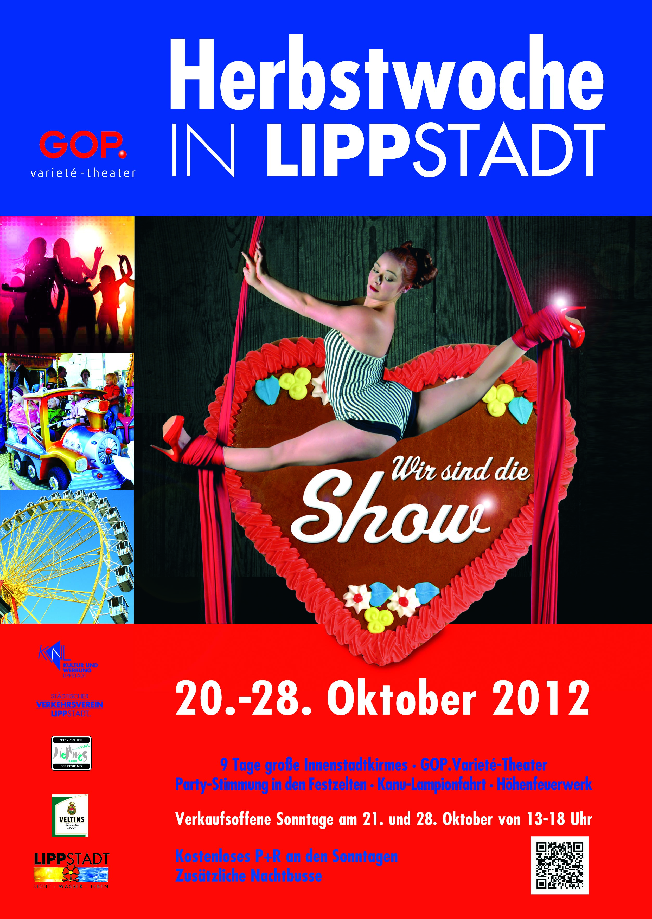 Bild des Werbeplakat zur Herbstwoche in Lippstadt