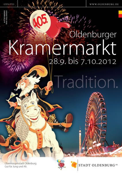 Plakat des Kramermarkt in Oldenburg