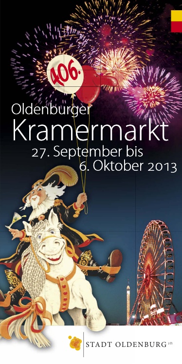 Plakat des Kramermarkt in Oldenburg