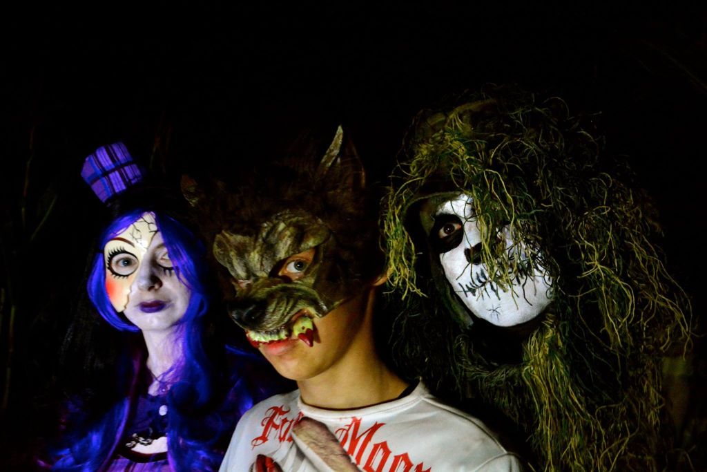Screamteam IG-Grusel im Maislabyrinth 2014 in Jersbek