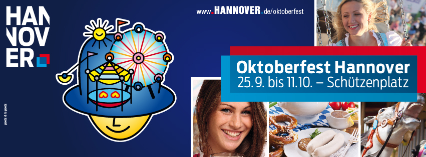 Werbeplakat vom Oktoberfest (30169 Hannover)
